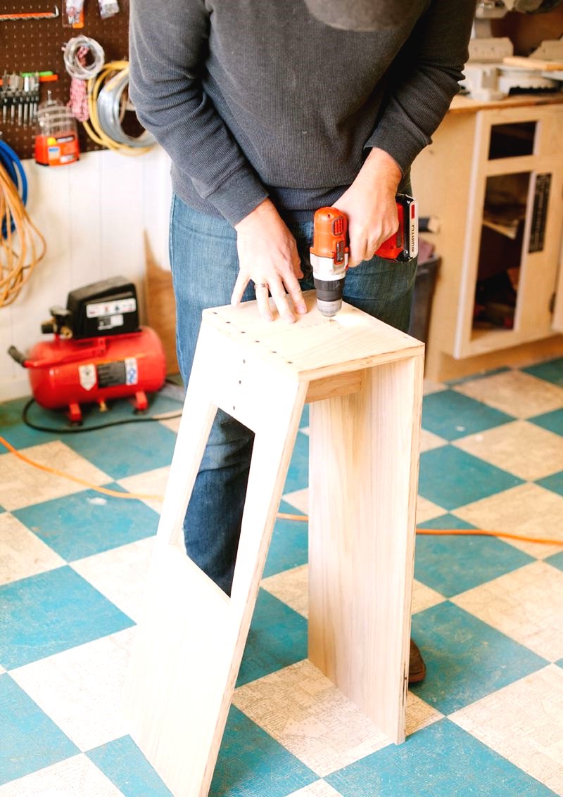 Табурет из фанеры - фото 7