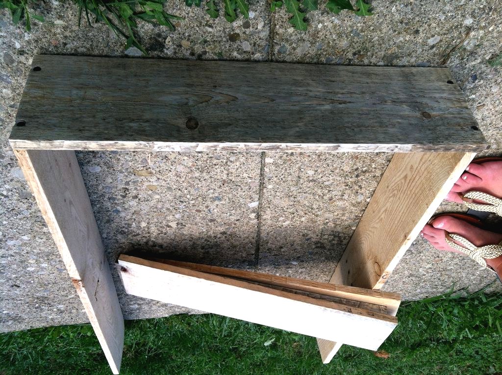 Садовое кресло из поддонов - фото 5