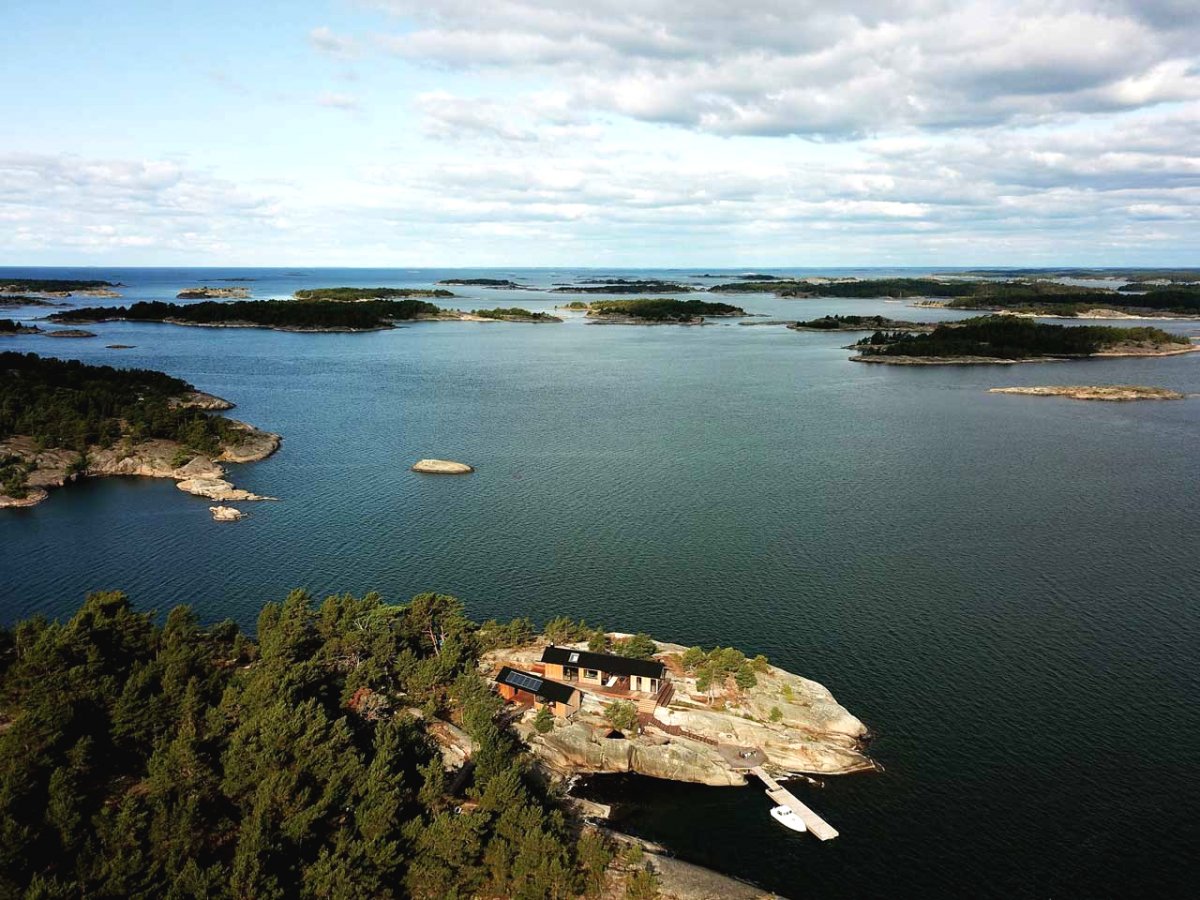 Дом на острове в архипелаге Финляндии, спроектированный и построенный с нуля двумя дизайнерами. - фото 55