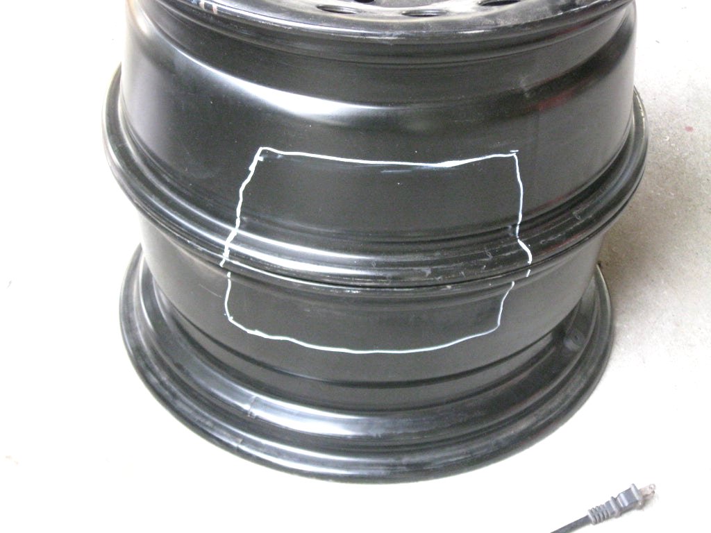 Печка из автомобильных дисков своими руками без сварки - фото 2