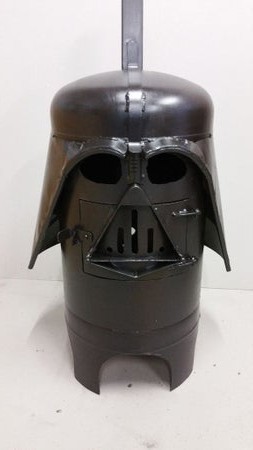 Необычная печь из газового баллона - фото 12