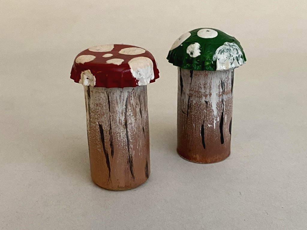 Грибочки на даче своими руками - фото 2