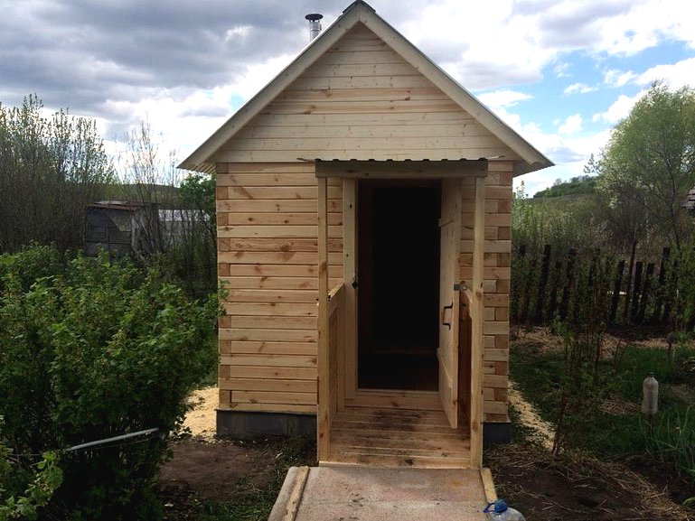 Баня из профильного бруса 4 х 2,3 метра - фото 3