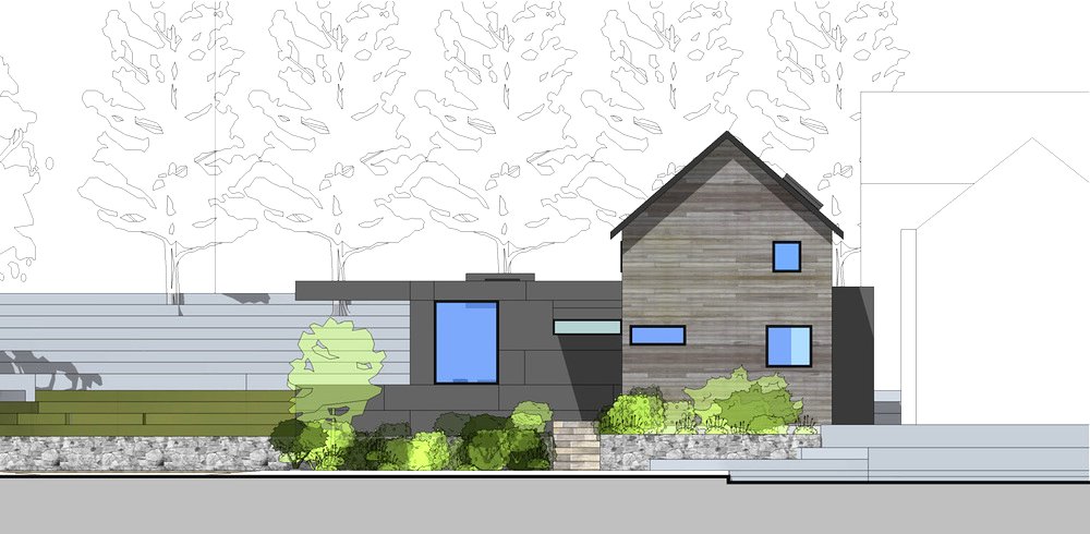 Оригинальный двухэтажный дом - фото 8