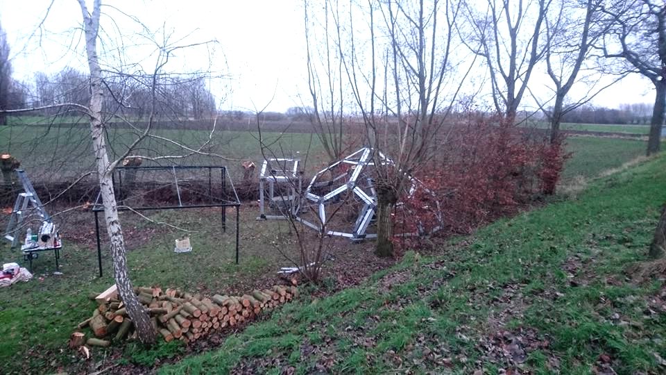 Сауна в форме геодезического купола - фото 28