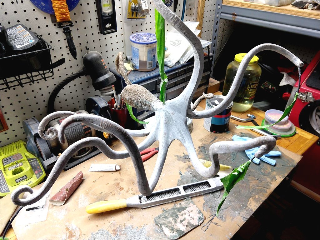 Оригинальная потолочная лампа - фото 21