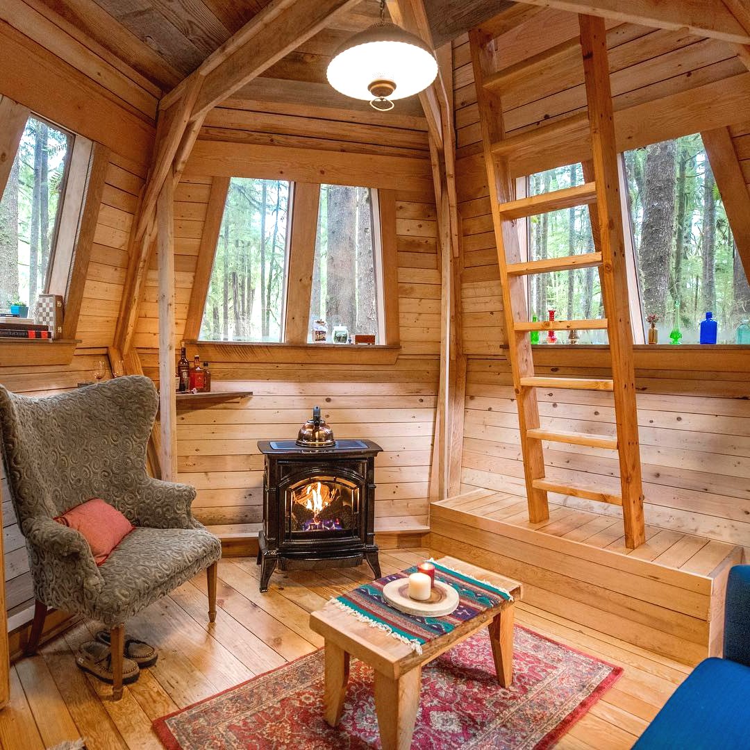 Оригинальная небольшая хижена - фото 9