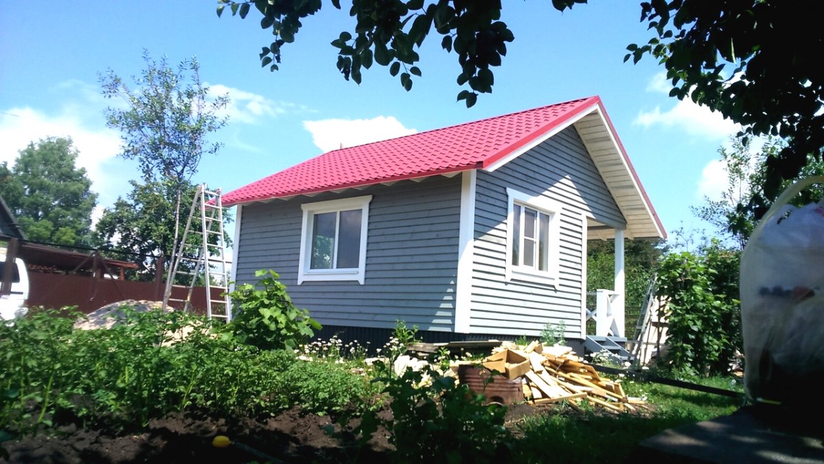 Дачный домик с баней - фото 20