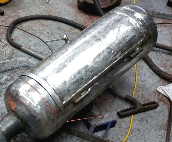 Коптильня из газового баллона  - фото 13