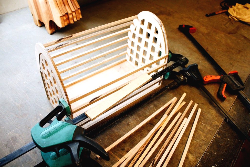 Переноска для домашних животных из фанеры - фото 4