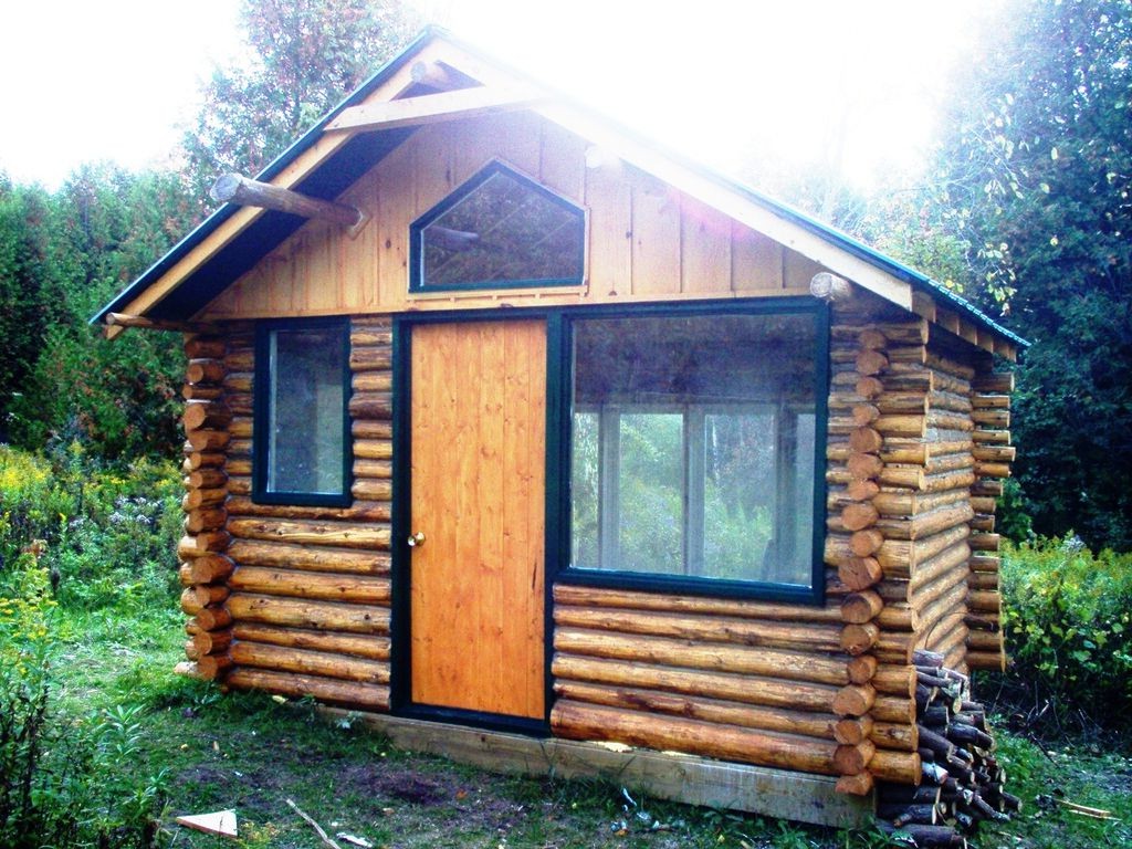 Простой дом из сруба кедра - фото 7