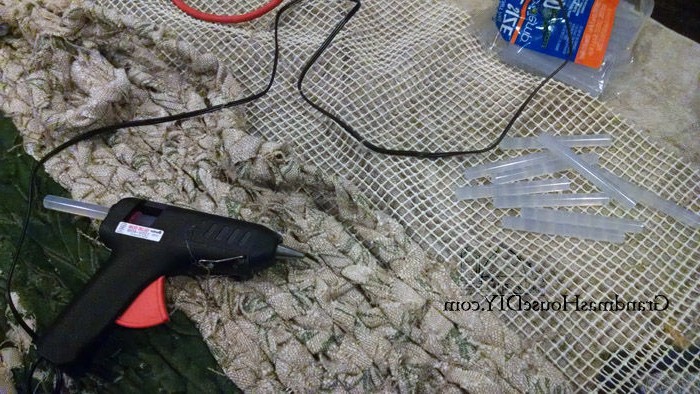 Плетеный коврик из ткани - фото 5