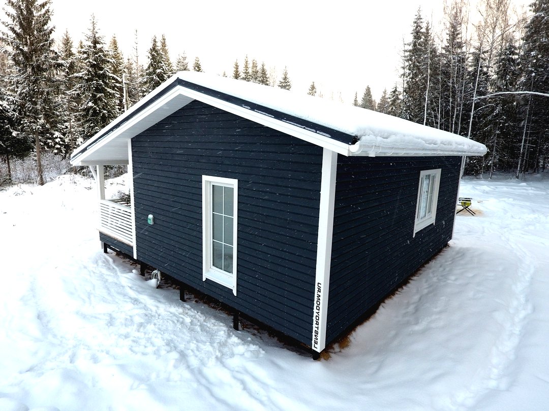 Интересный дом для дачи 6 на 9 метров - фото 12