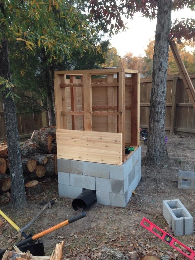 Строим коптильню своими руками - фото 7