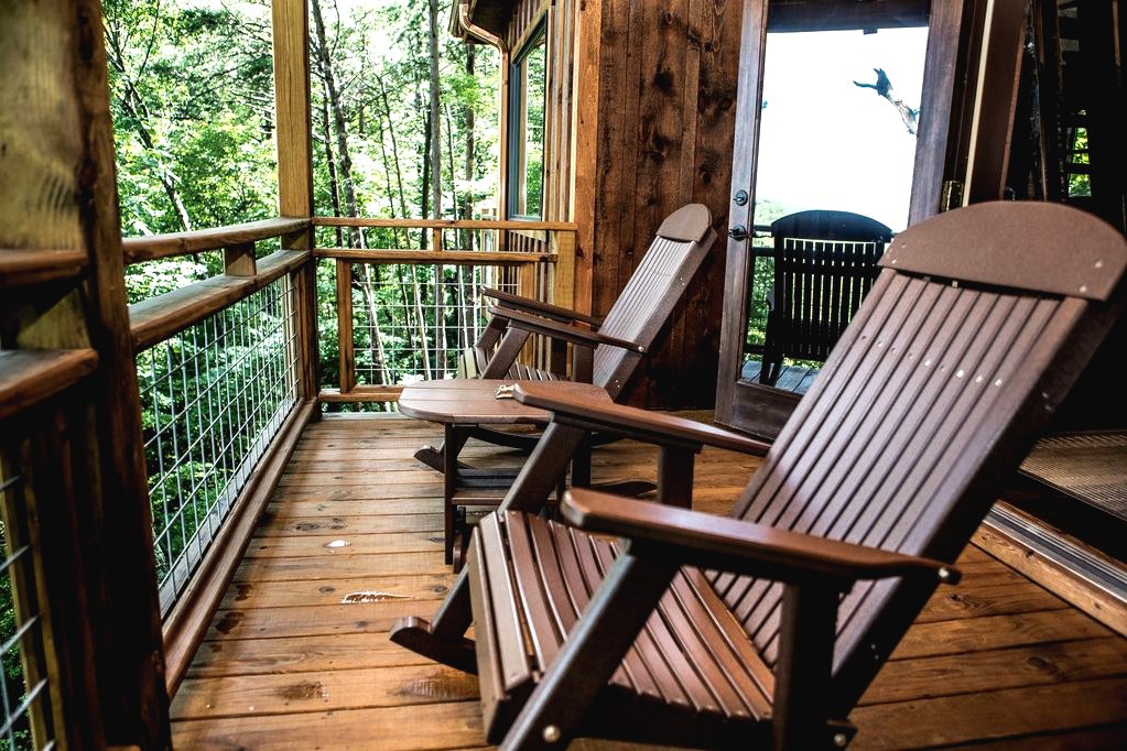 Трехэтажный домик на дереве - фото 14