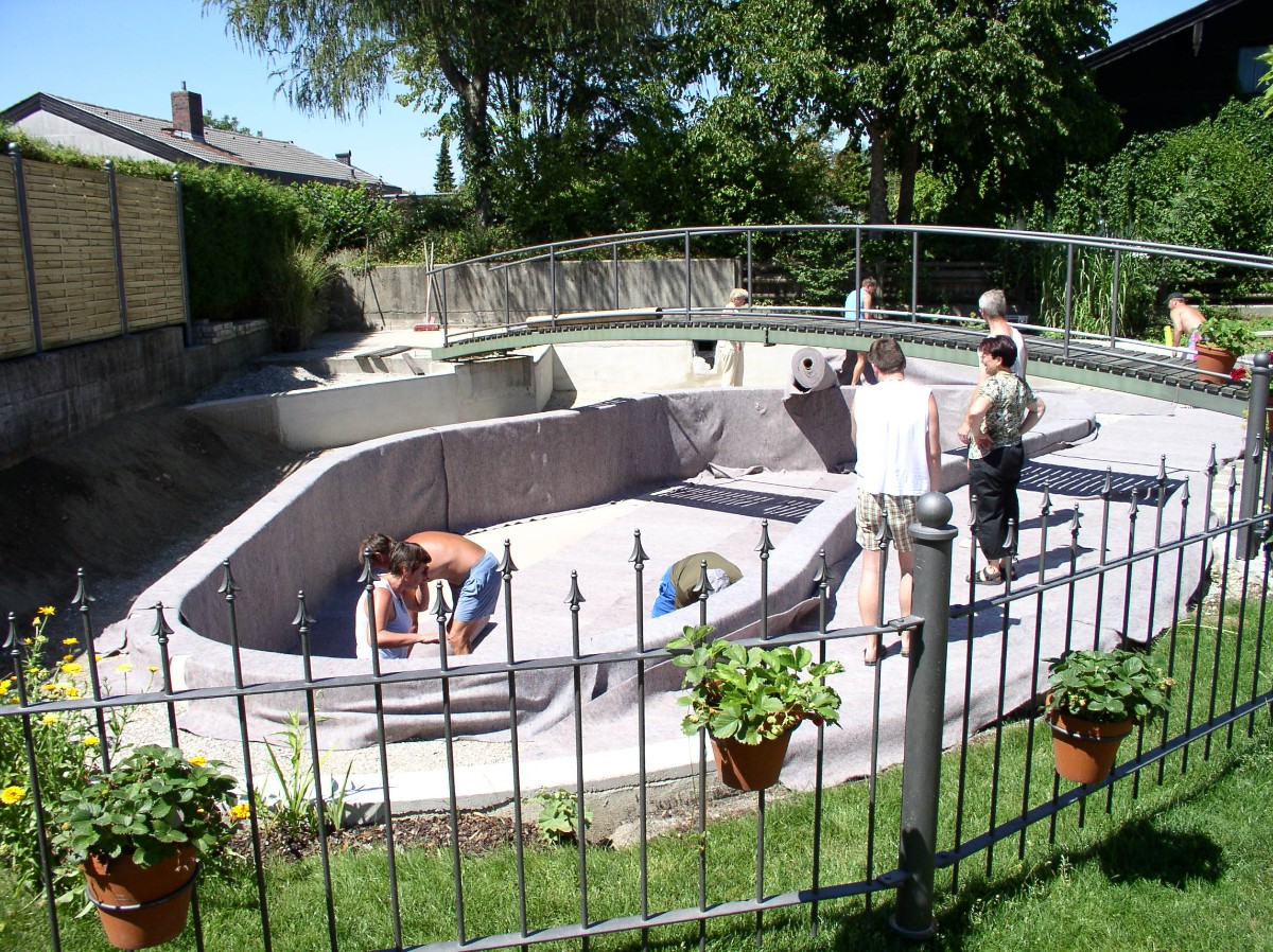 Пруд с мостом через него - фото 4