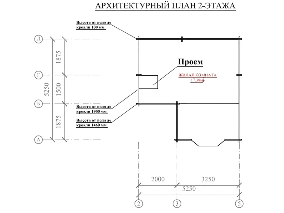 Проект летнего дома с мансардой для дачи - фото 8