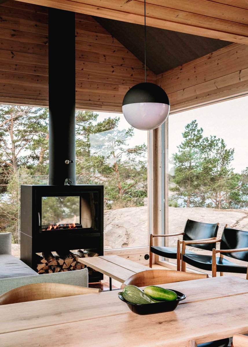 Дом на острове в архипелаге Финляндии, спроектированный и построенный с нуля двумя дизайнерами. - фото 42