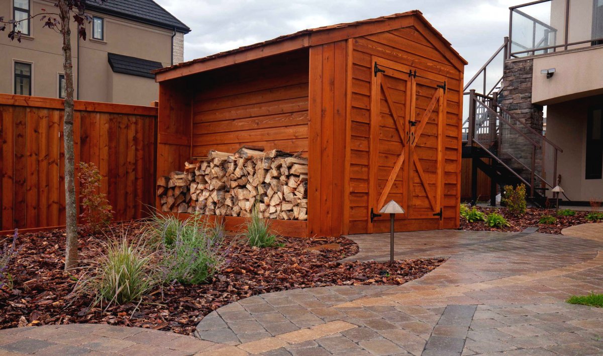 Ландшафтный дизайн участка перед домом - фото 5