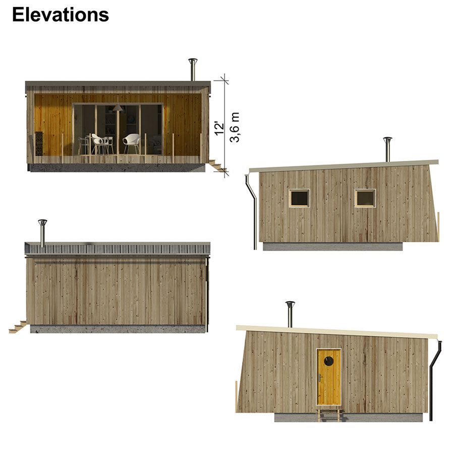 Необычный деревянный дом - фото 11