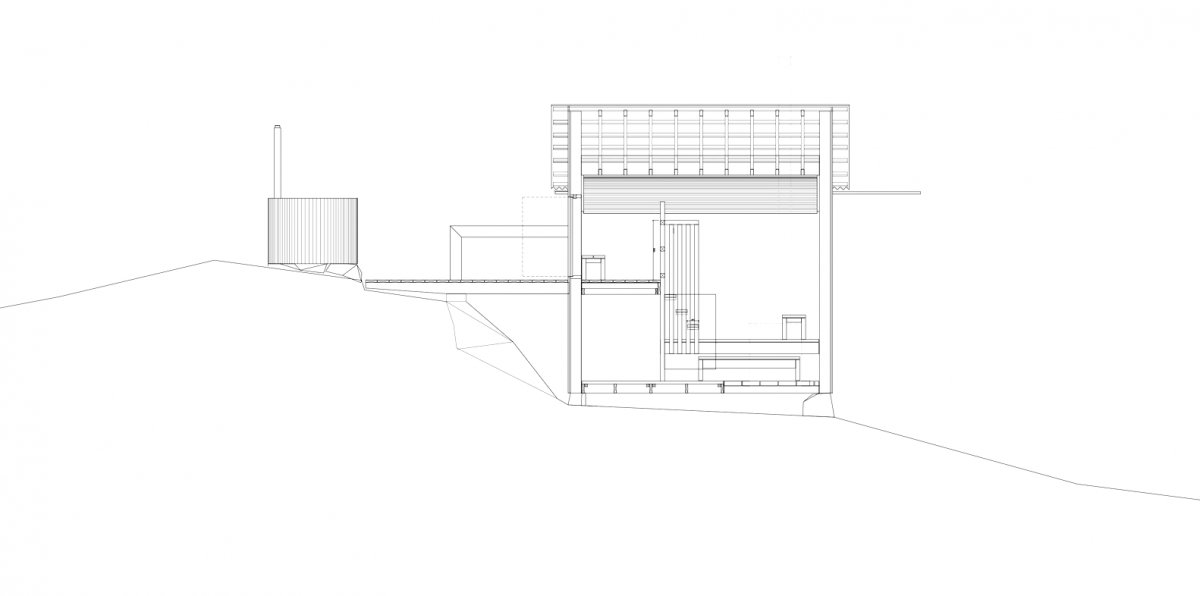 Оригинальная сауна построенная из сарая - фото 17