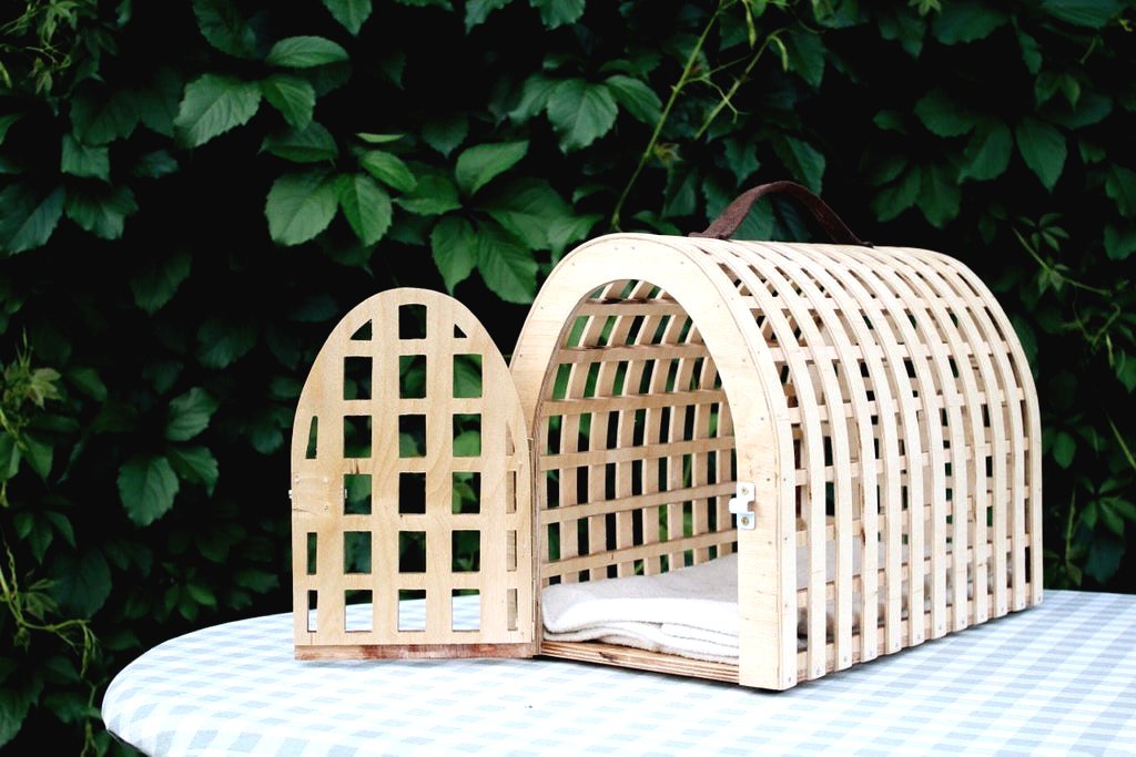 Переноска для домашних животных из фанеры - фото 14