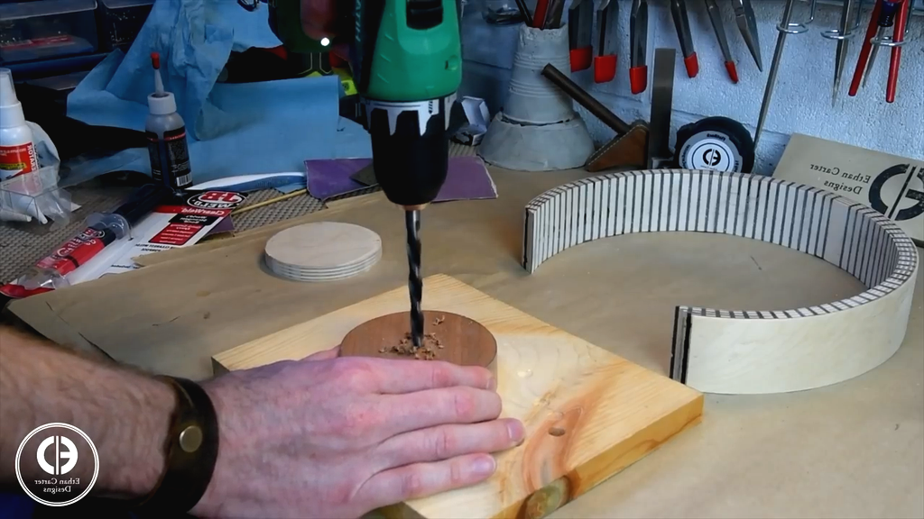 Часы из фанеры своими руками - фото 13