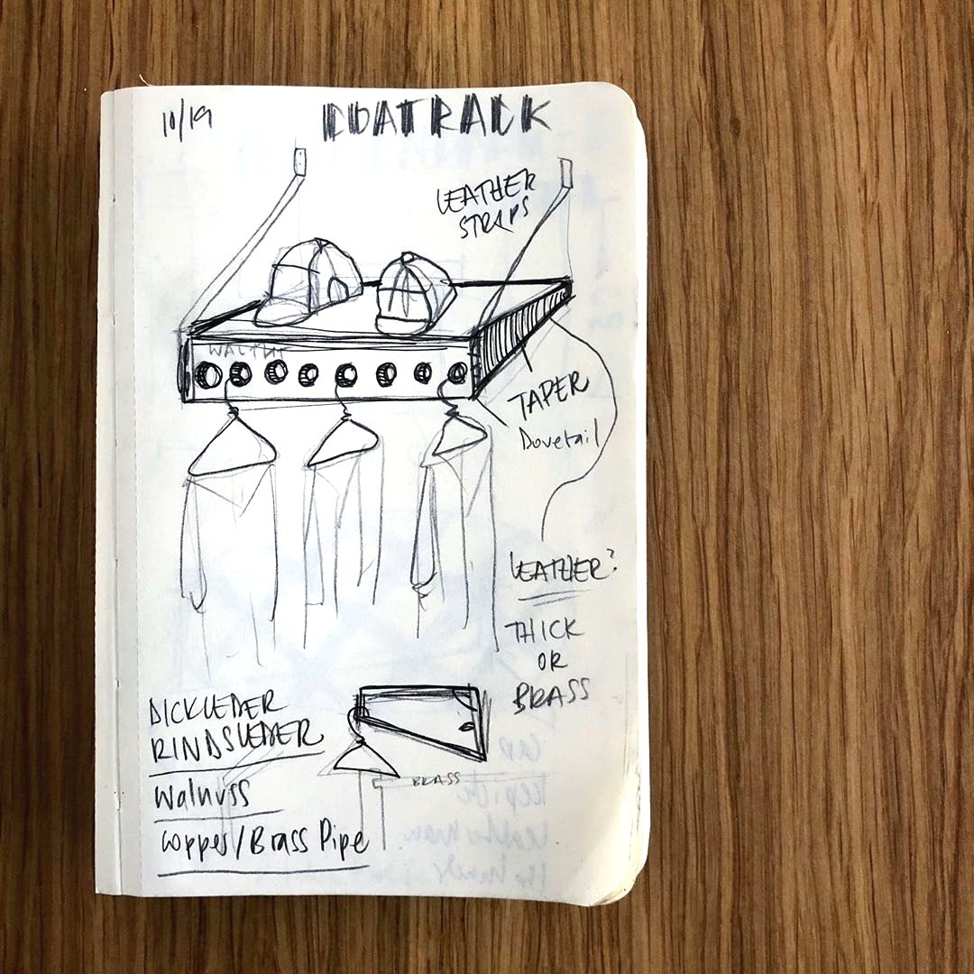 Необычная вешалка и полка для одежды - фото 3