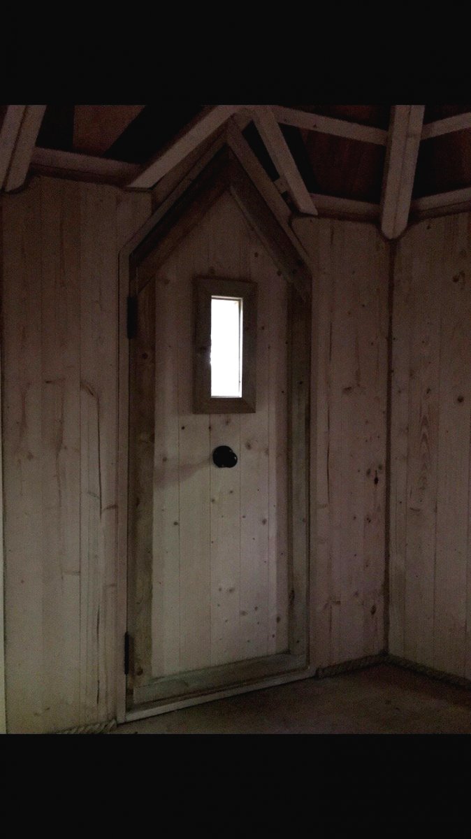 Детский деревянный домик своими руками - фото 14