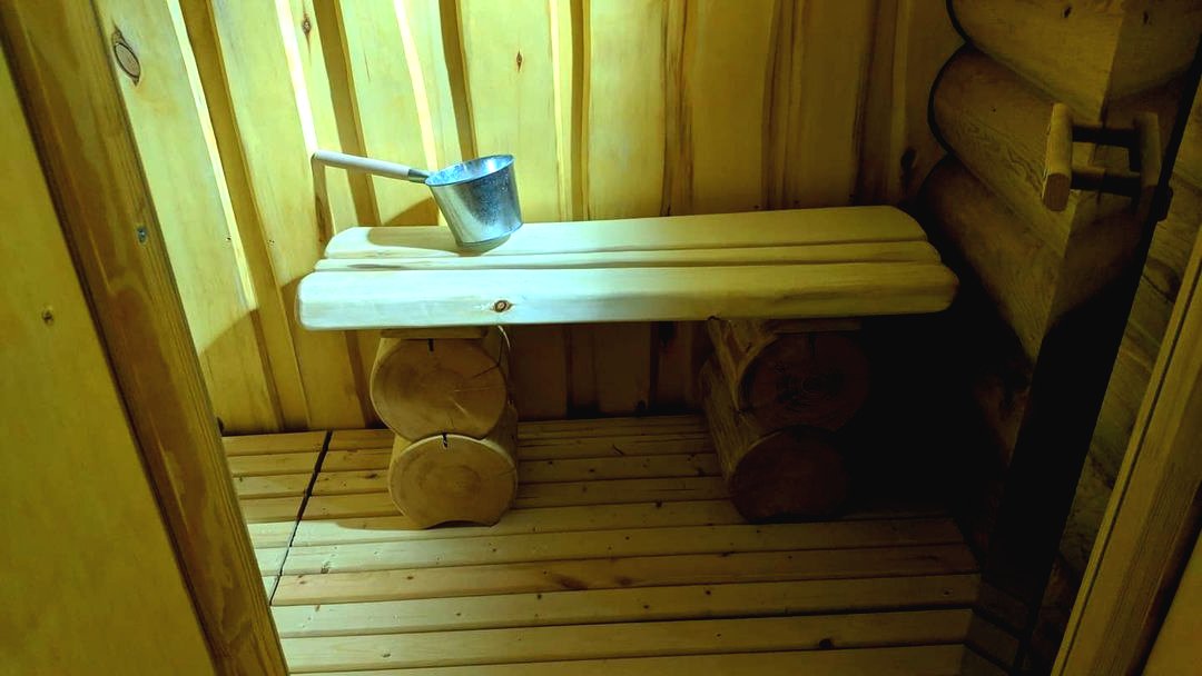 Лавка в баню своими руками - фото 4