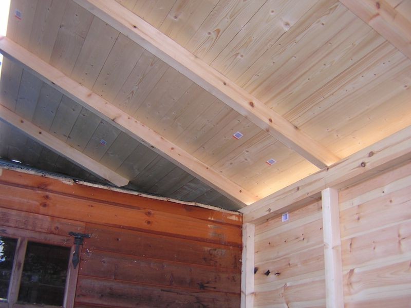 Оригинальное джакузи под навесом - фото 17