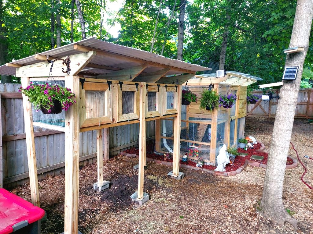 Клетки для кроликов своими руками - фото 8