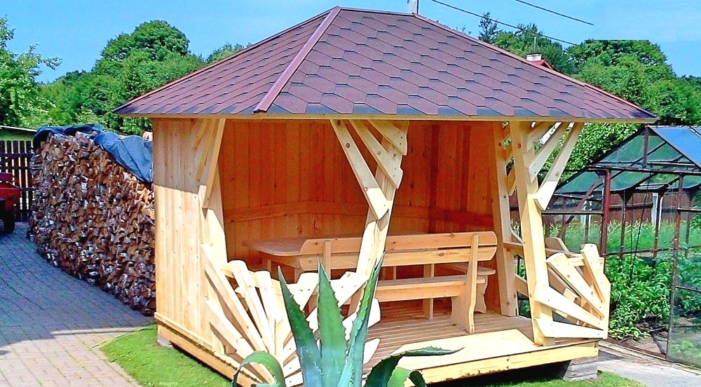 Беседка 2,2 х 2,2 метра - фото 4