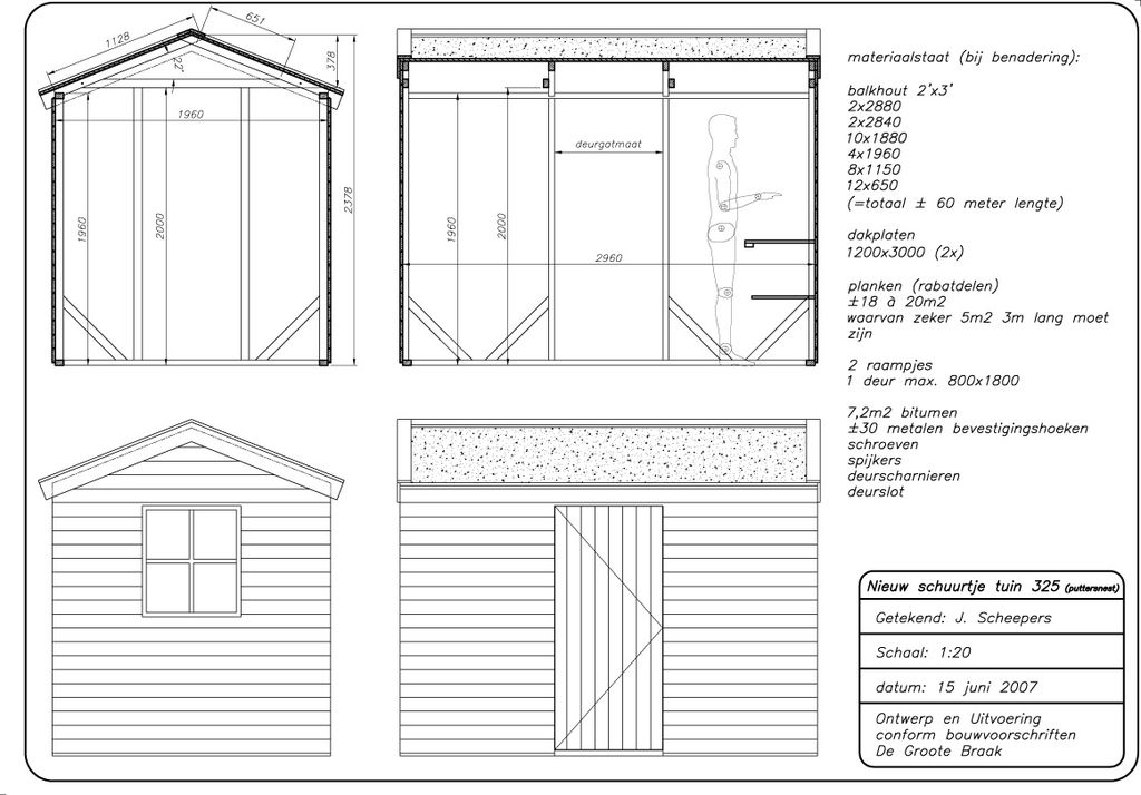 Сарай из дерева - фото 3