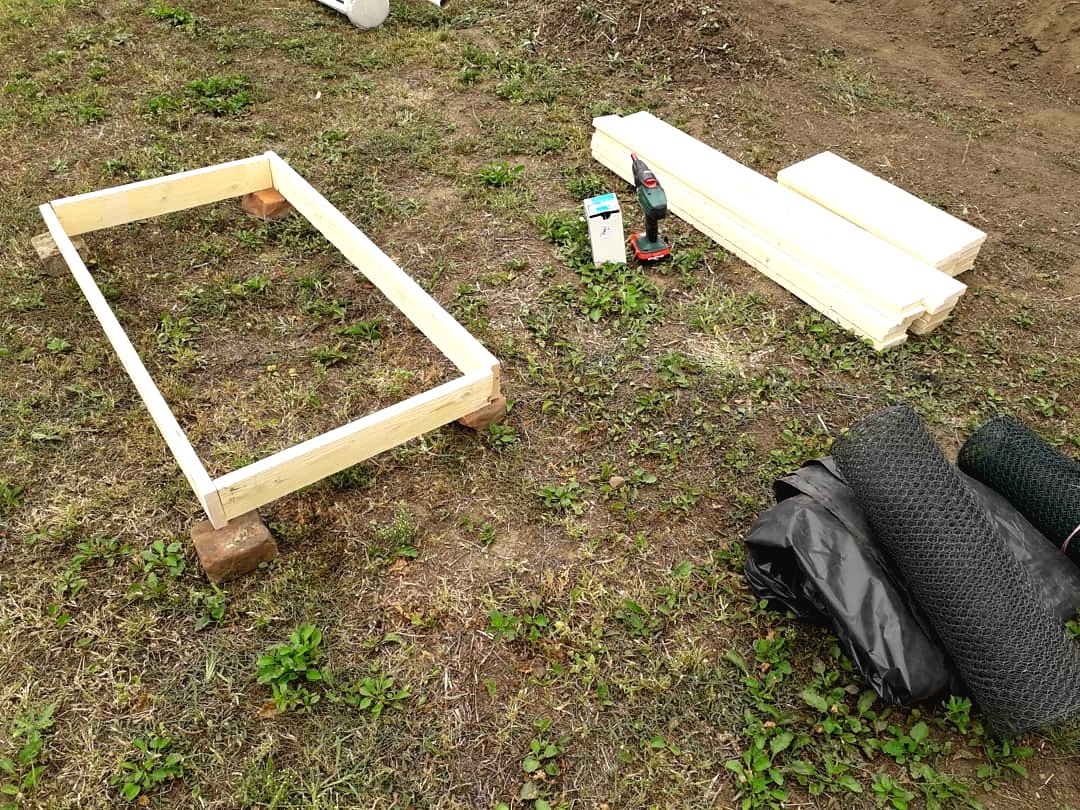 Высокая грядка из дерева - фото 3