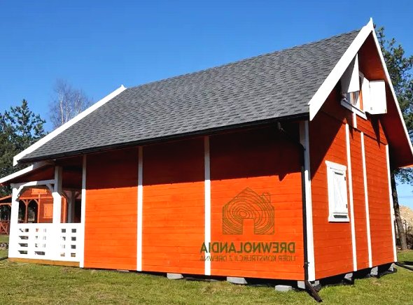 Деревянный дом из бруса для дачи - фото 3