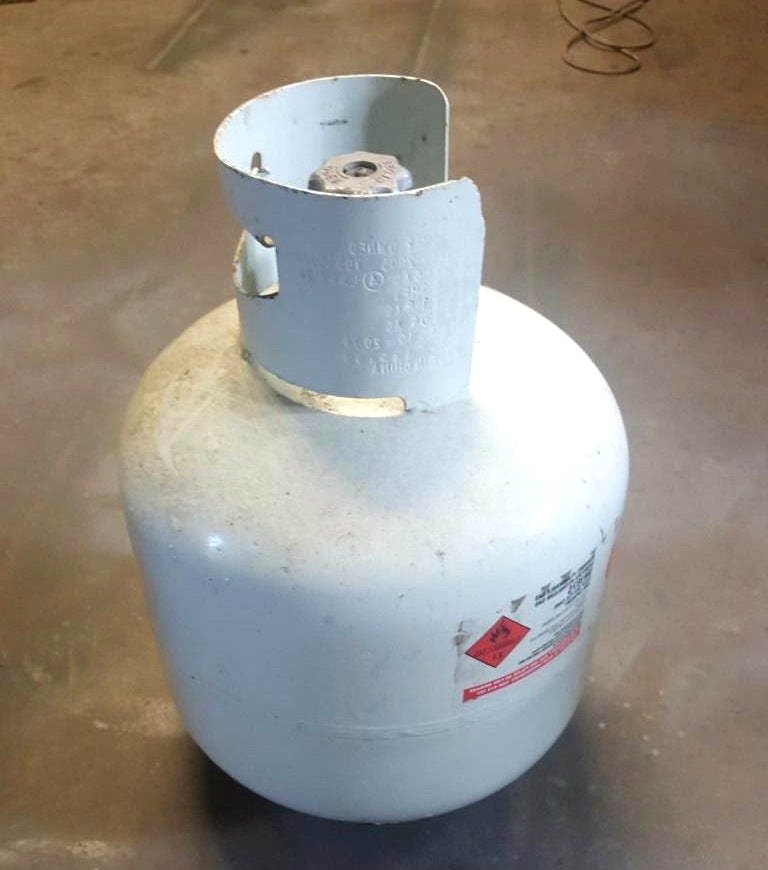 Дровяная печь из газового баллона - фото 3