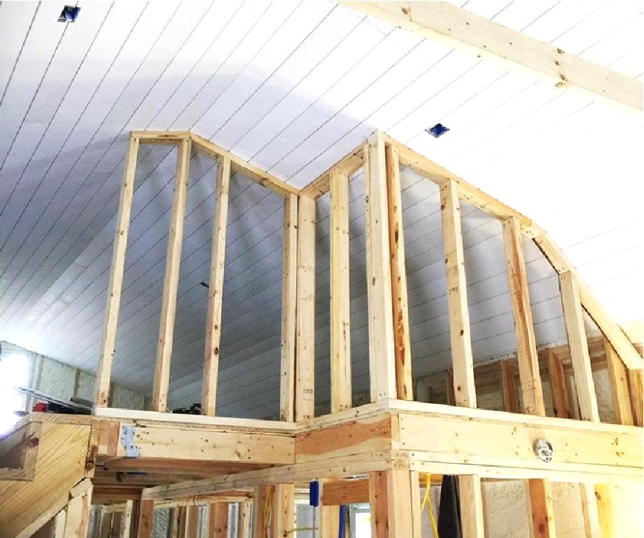 Деревянный каркасный дом - фото 7