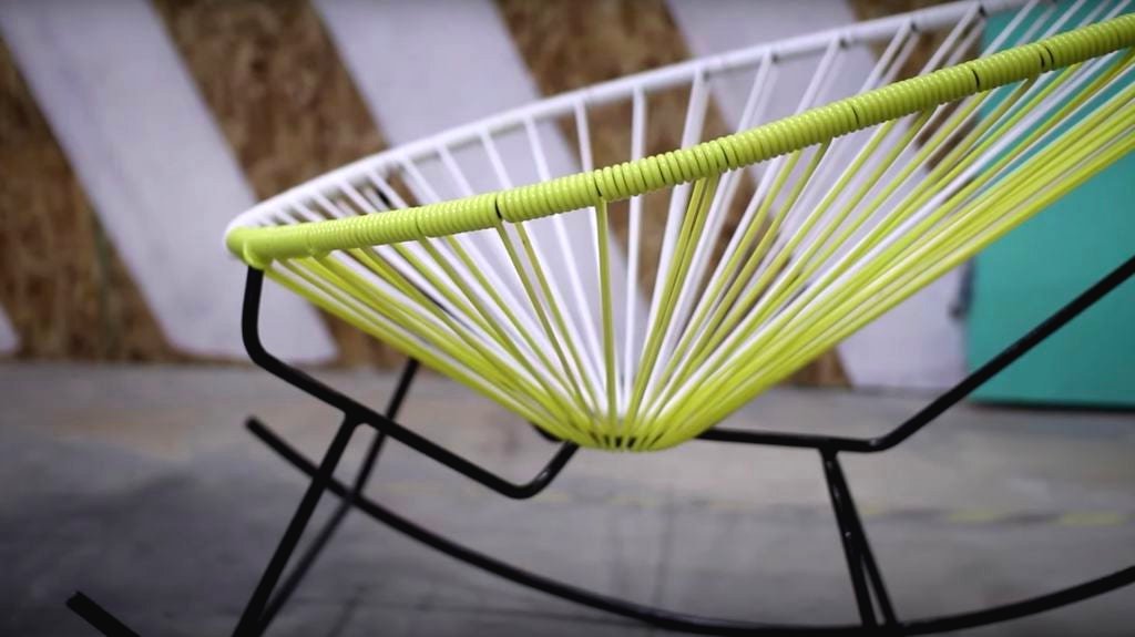 Сотканное мексиканское кресло-качалка - фото 4