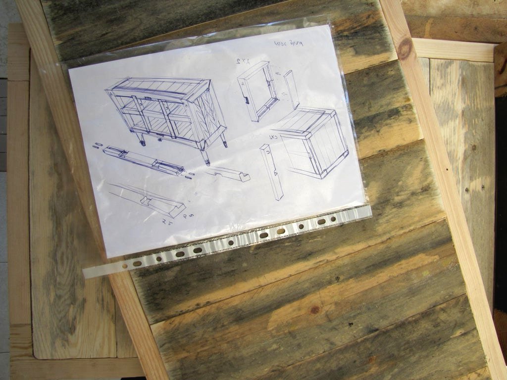 Шкаф из поддонов своими руками - фото 2