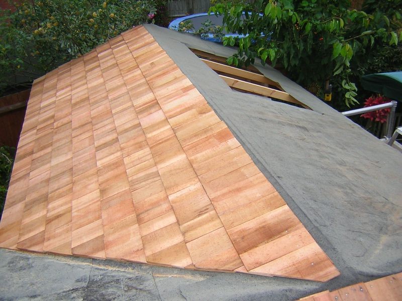 Оригинальное джакузи под навесом - фото 20