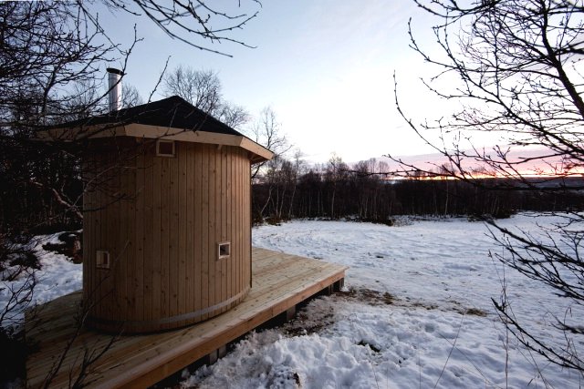 Дровяная горная сауна - фото 5