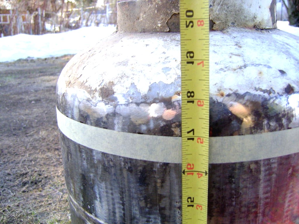 Дровяная печь из баллона - фото 6