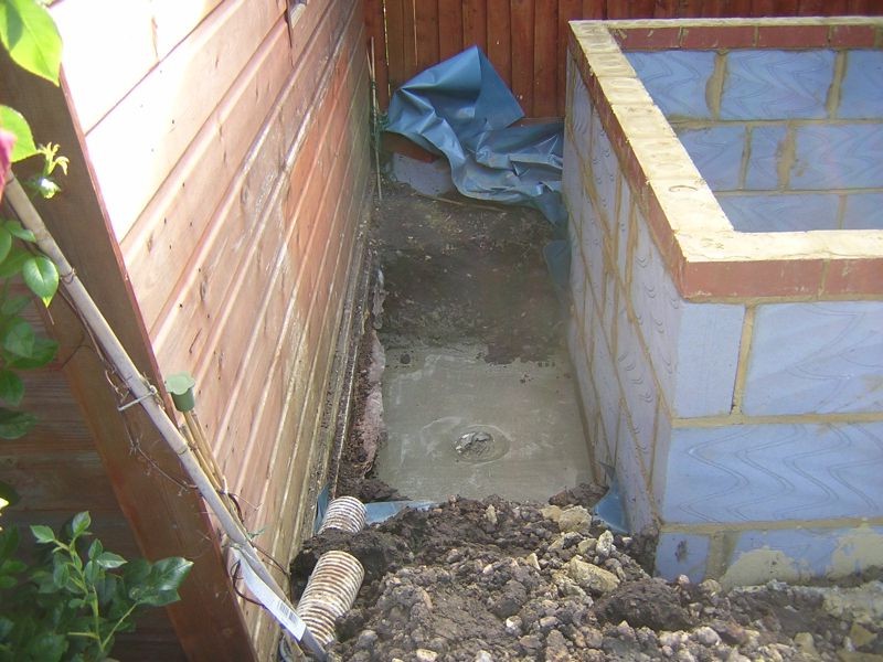 Оригинальное джакузи под навесом - фото 10