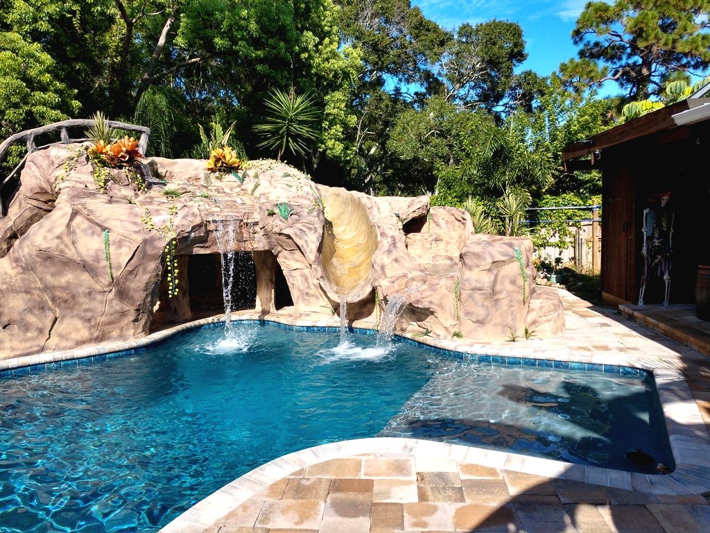 Горка своими руками для бассейна или пруда - фото 12