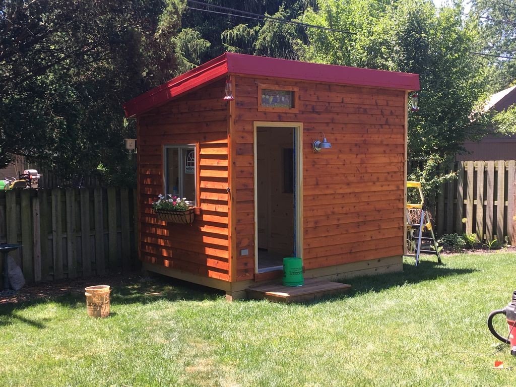 Финская сауна с электрической печью - фото 44