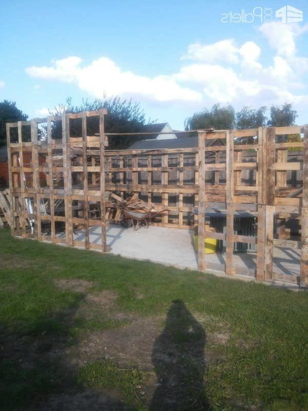 Сделать дом из 140 поддонов - фото 4