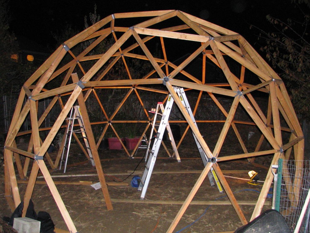 Купольная теплица - фото 9