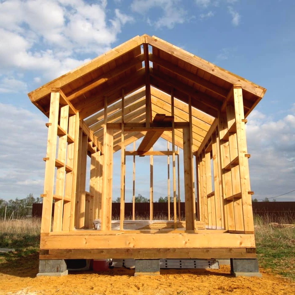 Мини дом своими руками из дерева - фото 4