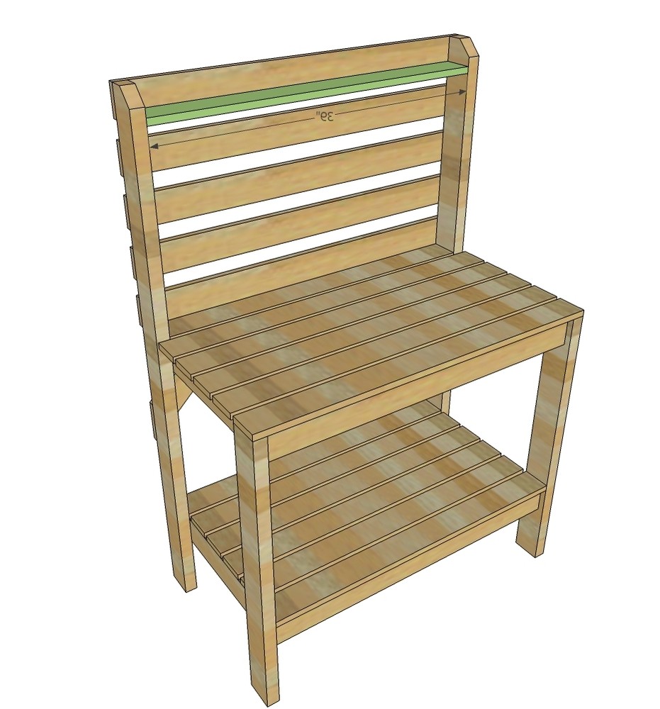 Стол для садовых инструментов - фото 8